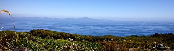 a glimpse of Stewart Island